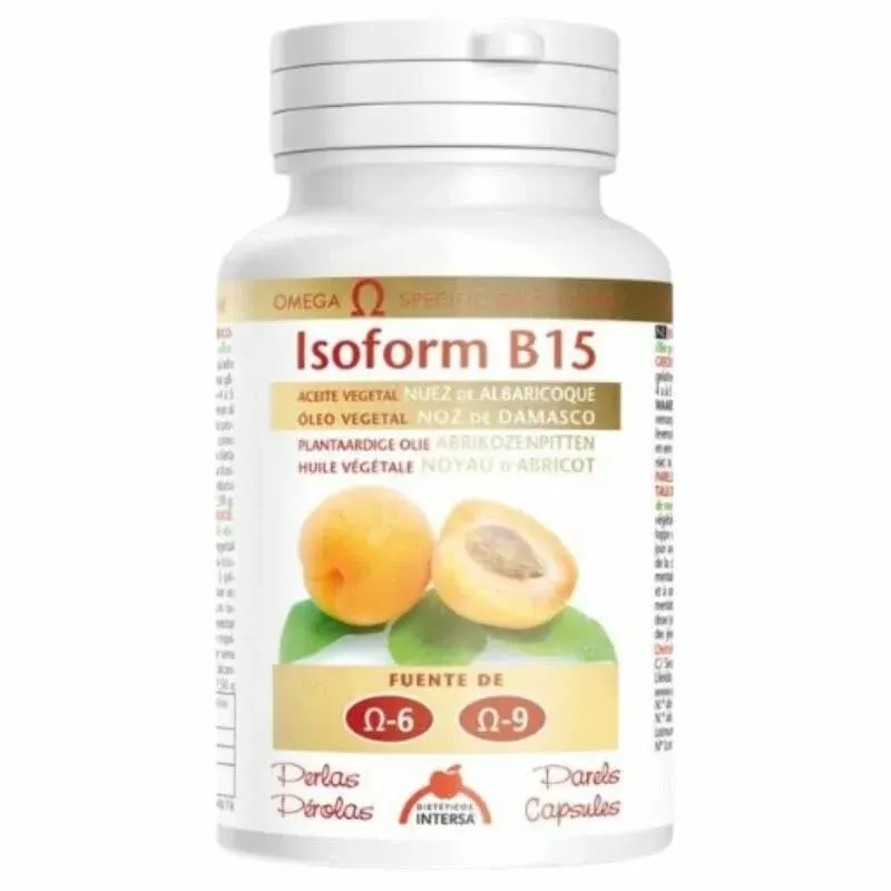 Isoform B15 Aceite Nuez De Albaricoque 40 Perlas