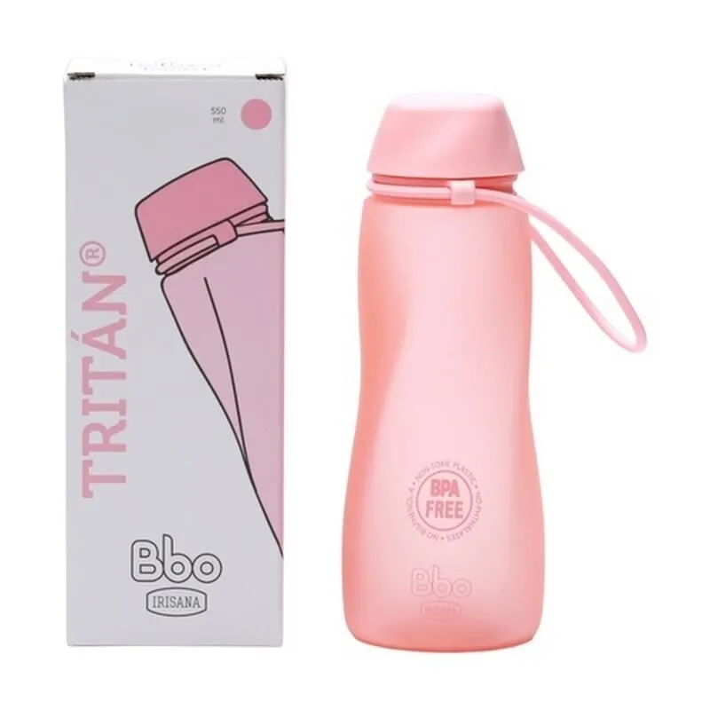 Botella Bbo Tritan Rosa 550 ml
