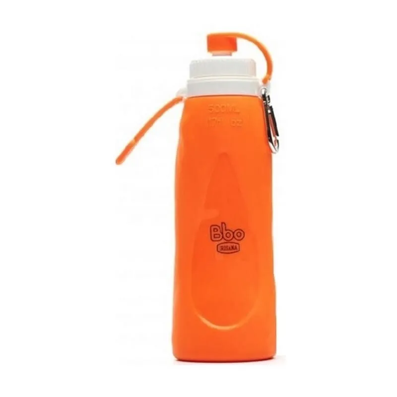 Botella Bbo Plegable Naranja