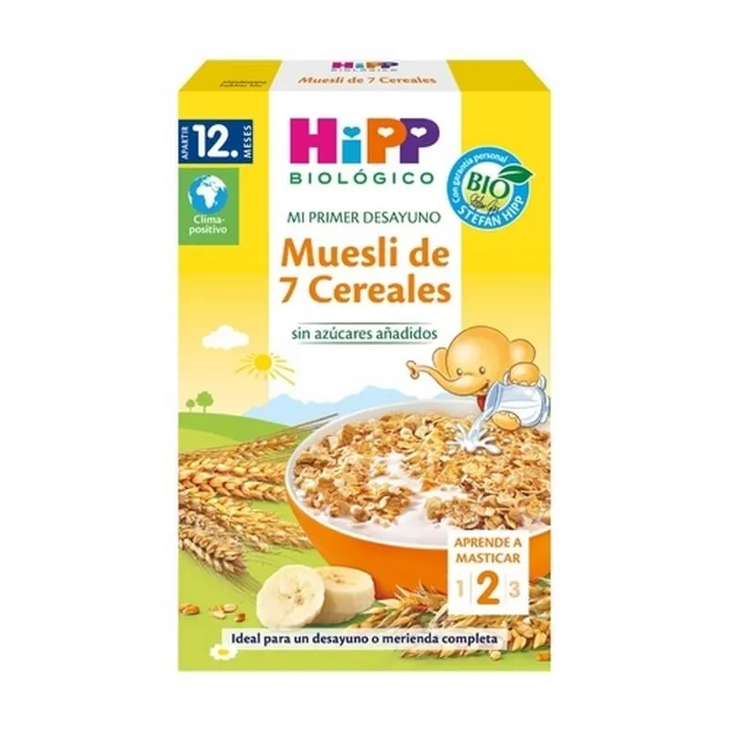 Muesli 7 Cereales Sin Azúcar Eco 200g