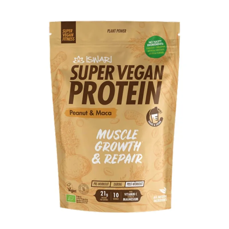 Protein Super Peanut Maca Sin Gluten Bio 400g