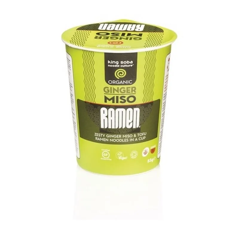 Vasito Sopa Ramen Miso Jengibr 85g