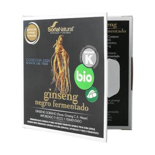 Ginseng Negro Bio 24 Caps Soria Natural