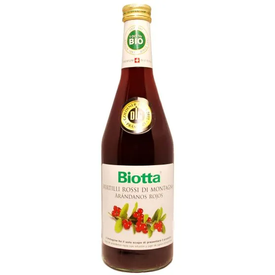 Biotta Jugo de Arándanos Rojos