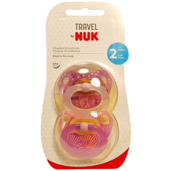 Nuk Chupete Travel T-2