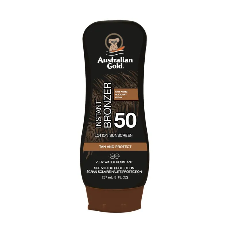 Sunscreen SPF50 Lotion With Bronzer 237 ml