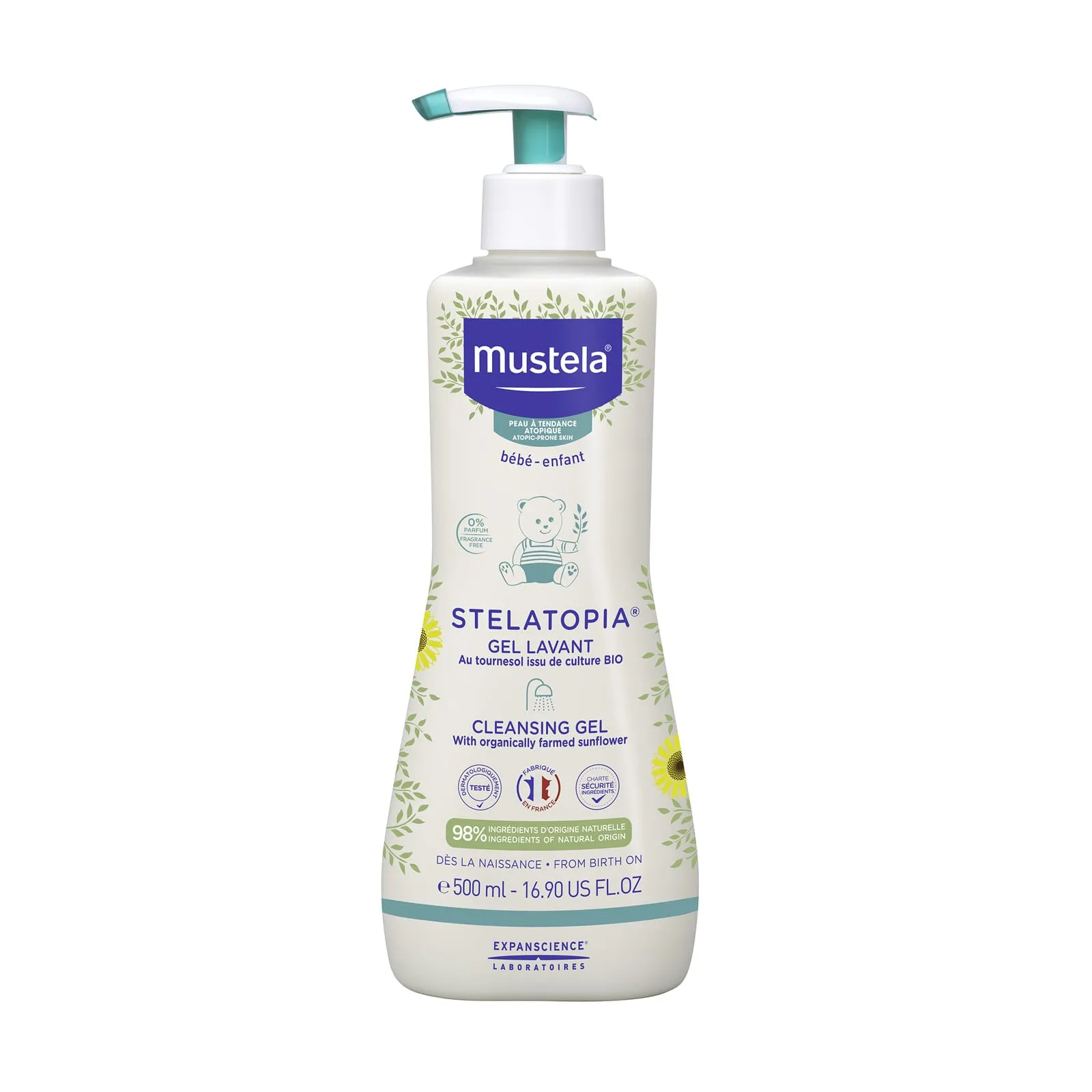 Mustela Stelatopia Gel de Baño 500ml
