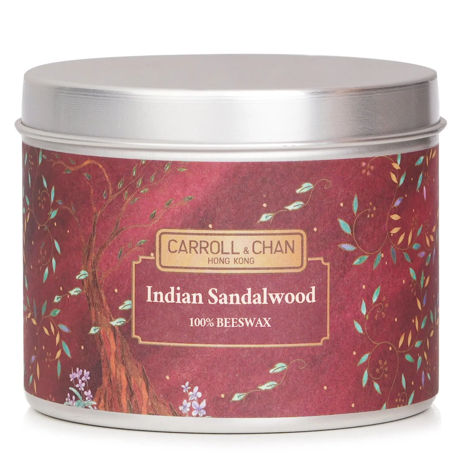 Vela en Lata 100% de Cera de Abejas - Indian Sandalwood