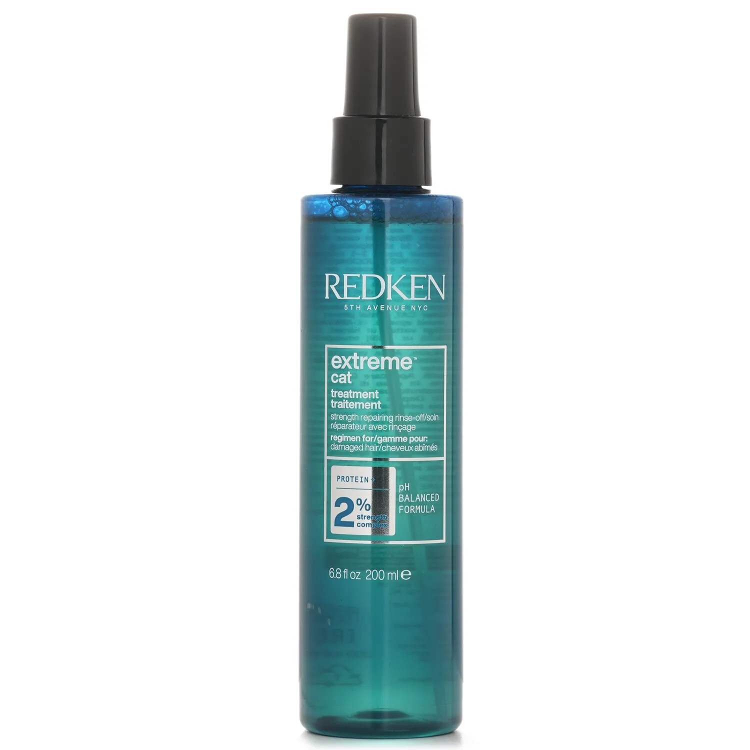 Tratamiento reparador con enjuague Extreme Cat Protein Strength (para cabello dañado)