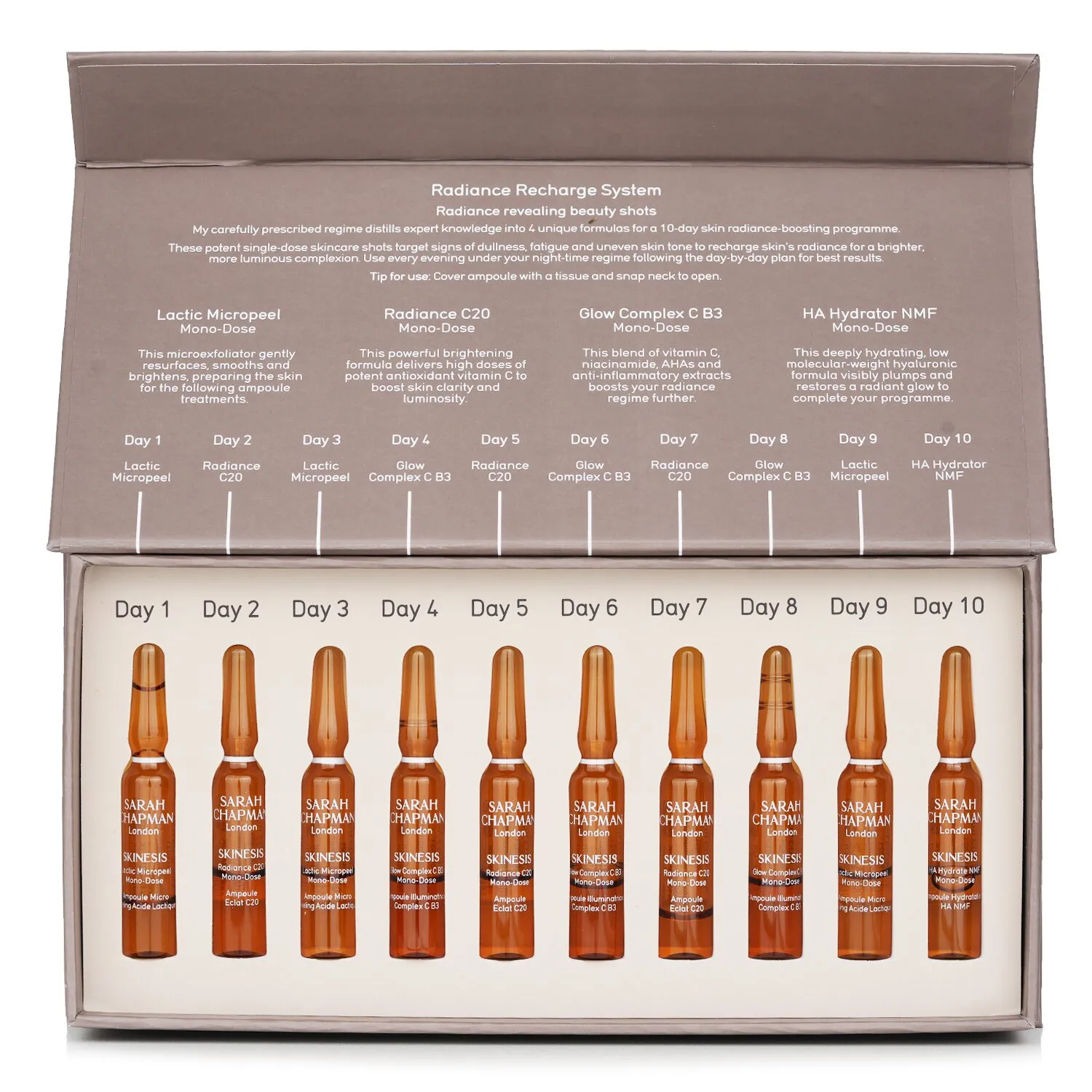 Sistema de recarga Skinesis Radiance