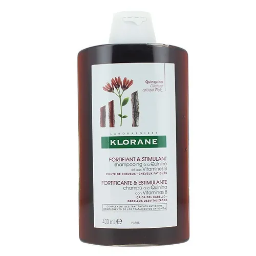 Klorane champu a la quinina complejo vit b (400 ml)
