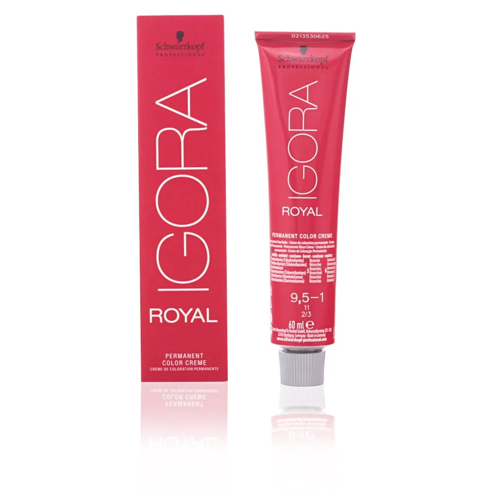 Tinte Igora Royal 9.5-1 Perla 60ml