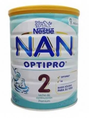 Nan optipro 2 leche de continuacion (800 g)