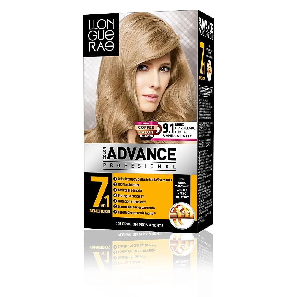 Color Advance #9,1-Rubio Claro Claro Ceniza