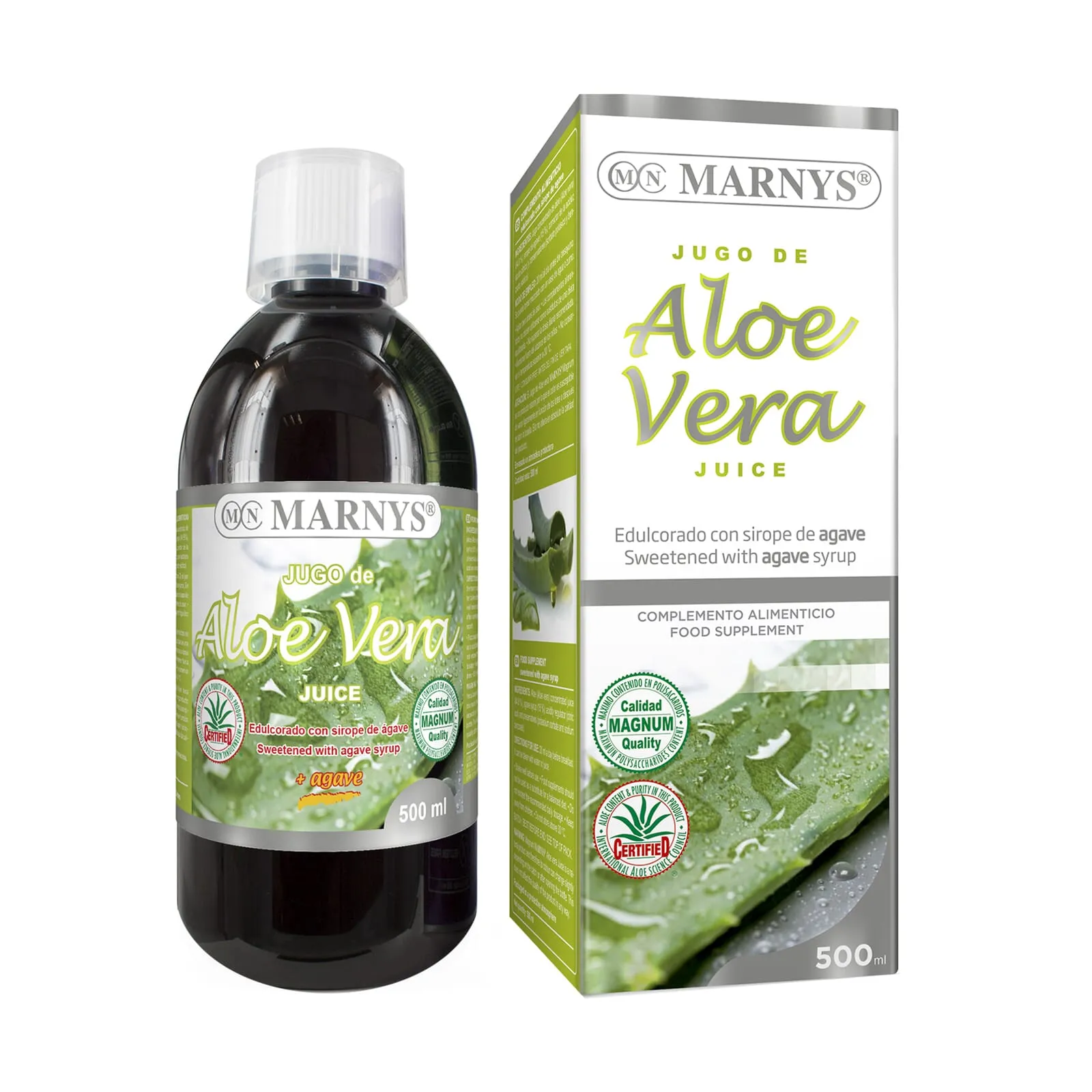 Jugo de Aloe Vera + Ágave 500ml
