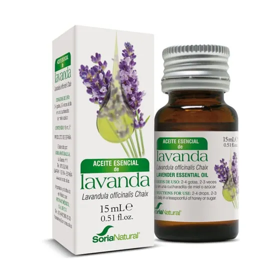 Aceite esencial de Lavanda 15ml. Soria Natural