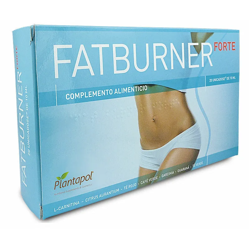 FAT BURNER FORTE - 20 AMPOLLAS UNICADOSE - PLANTAPOL
