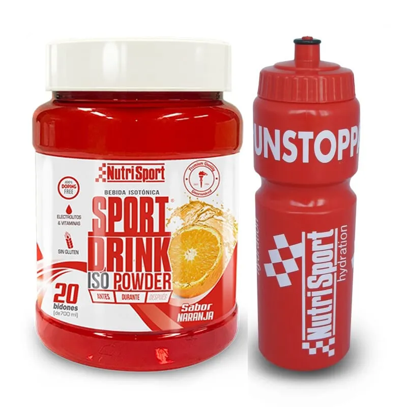 SPORT DRINK ISO POWDER + Bidón 1020g