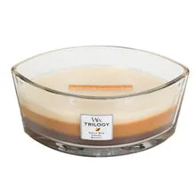 Woodwick Cafe Sweets Trilogy Ship (dessert in cafe) - Scented candle - 453.6 g