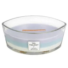 Woodwick Calming Retreat Trilogy Ship (quiet refuge) - Scented candle - 453.6 g