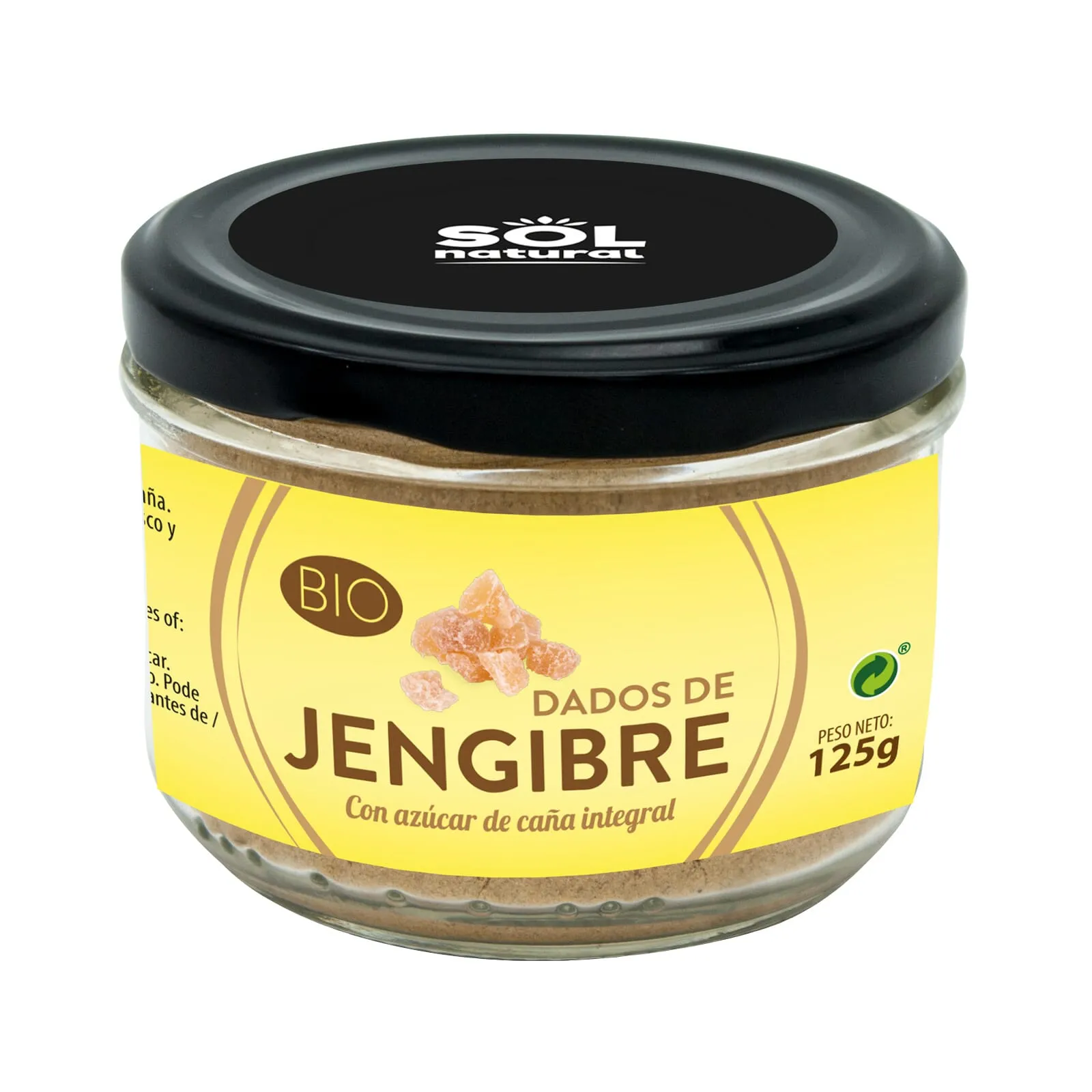 Jengibre en Dados Bio 125g