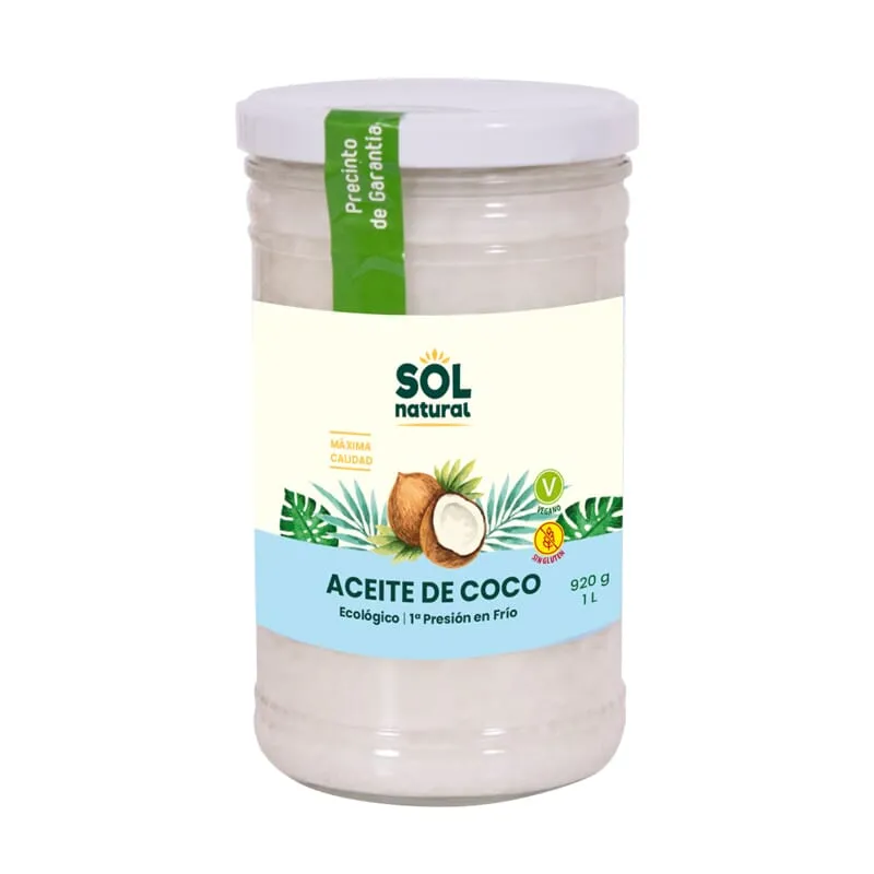 Aceite de coco Virgen Extra Bio 1L
