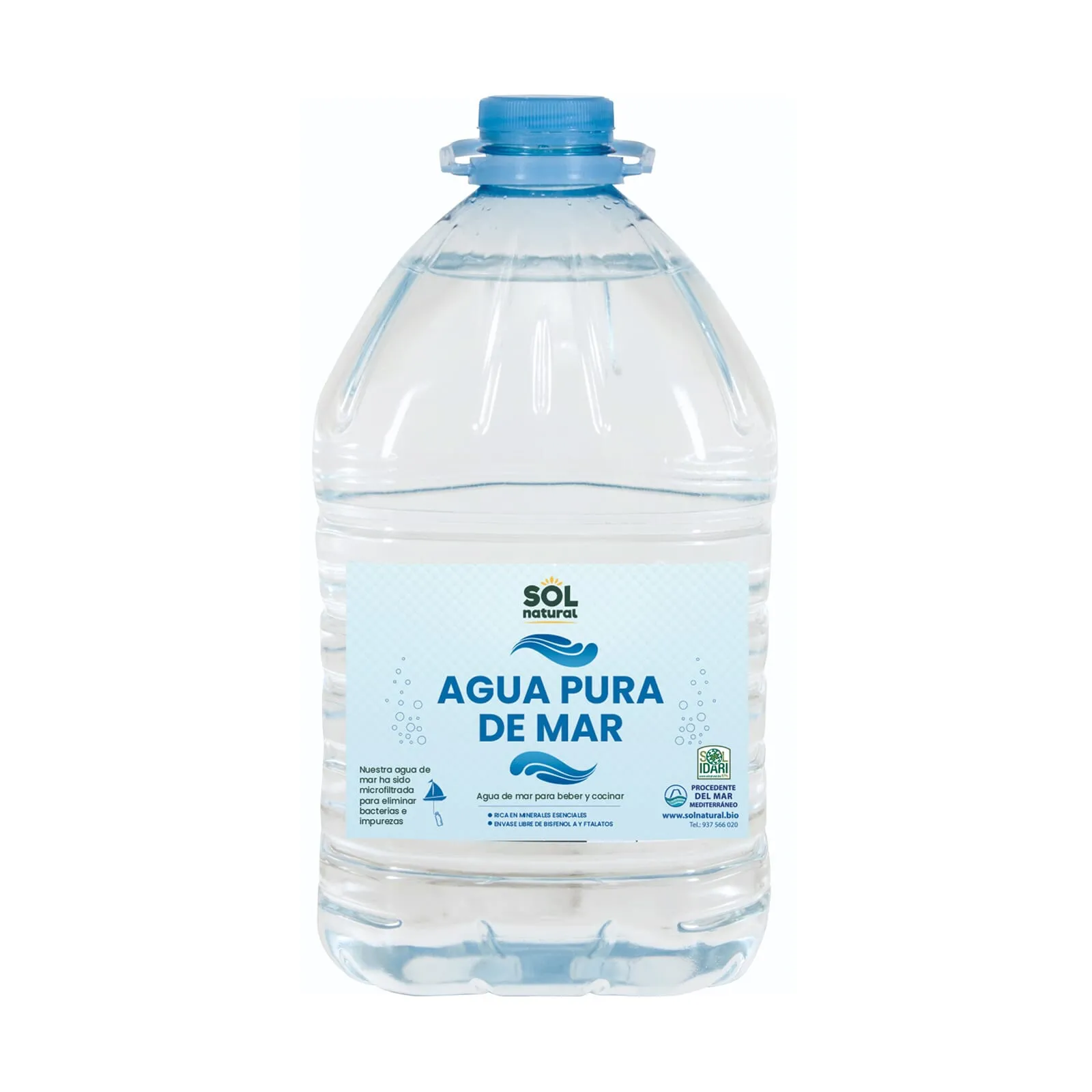 Agua de Mar Botella 2L