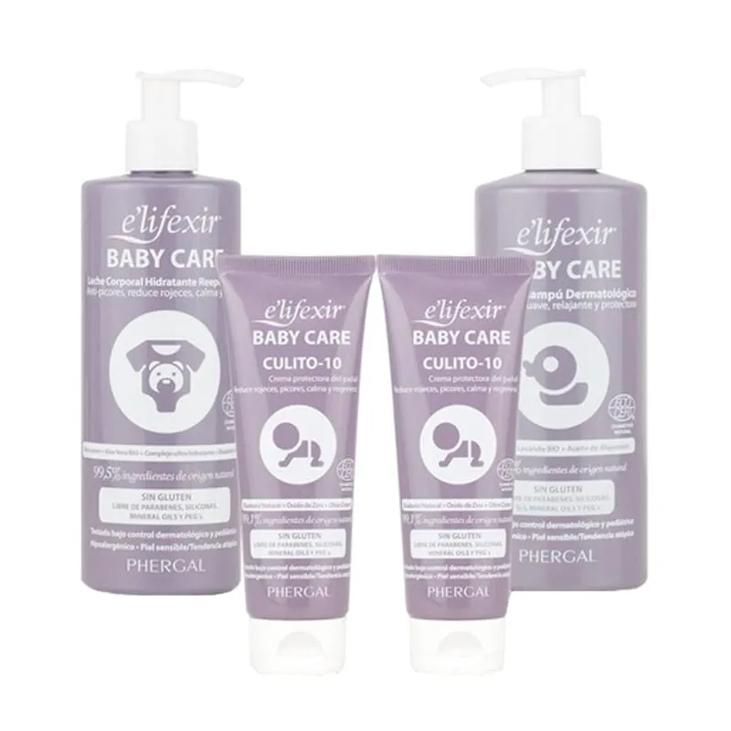 Baby Care Eco Pack con Canastilla Gris 1 Packs