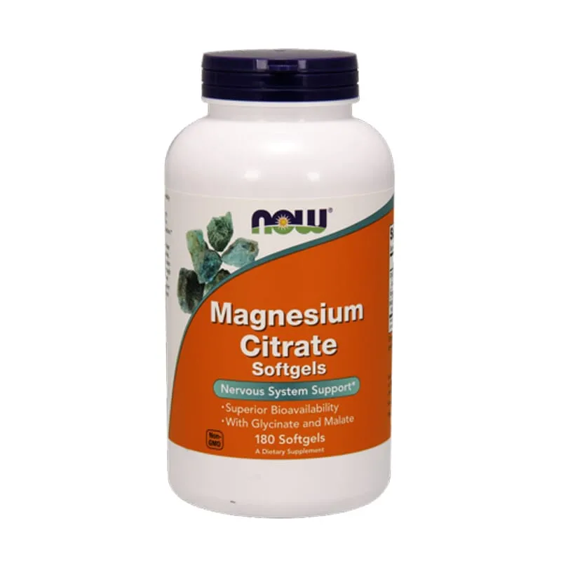 Citrato de Magnesio 180 Perlas