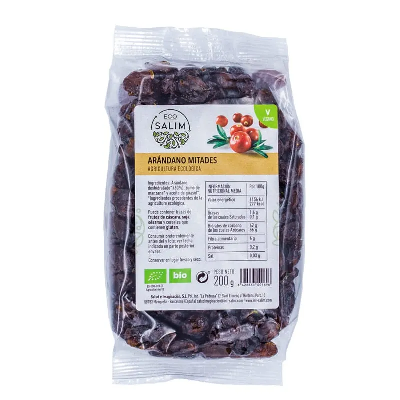 Arándano Rojo Deshidratado Bio 200g