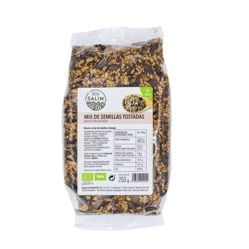 Mix de Semillas Tostadas Bio 250g