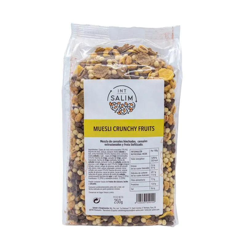 Muesli Crunchy Fruits 250g