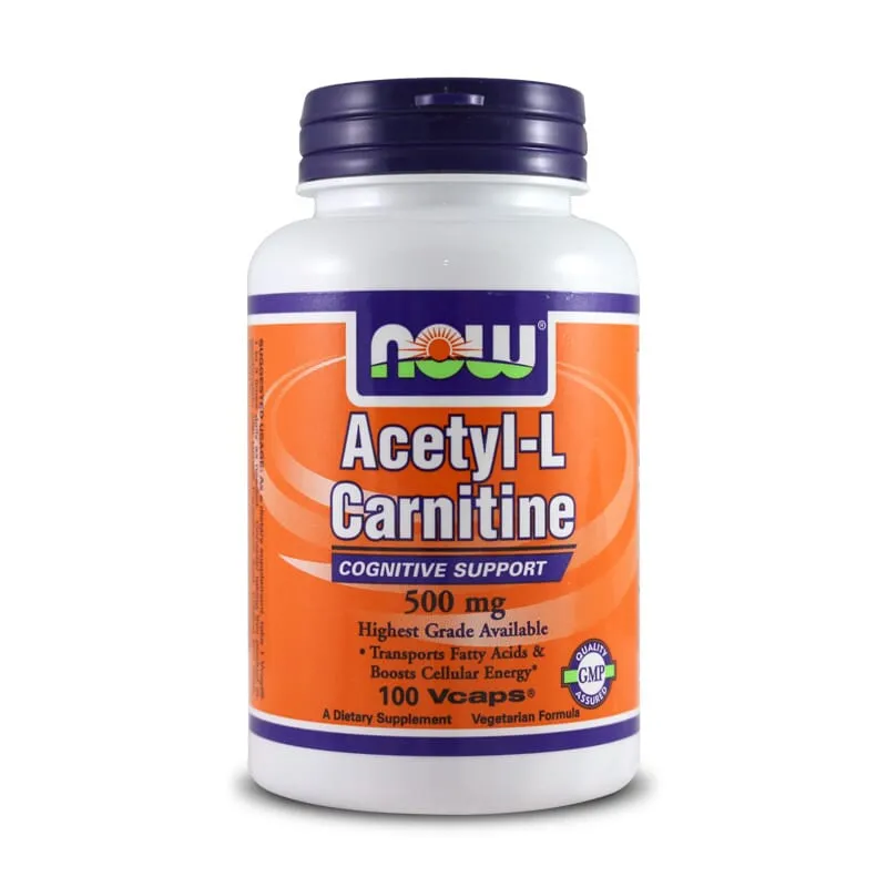ACETYL L-CARNITINE 500mg 100 VCaps