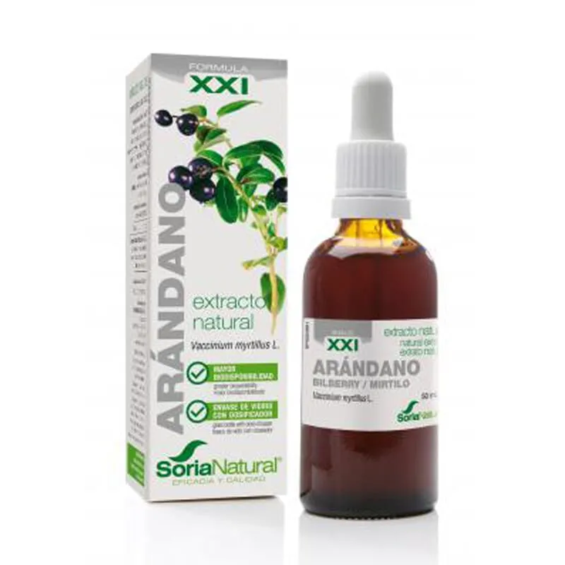 Extracto Natural de Arándano XXI 50ml