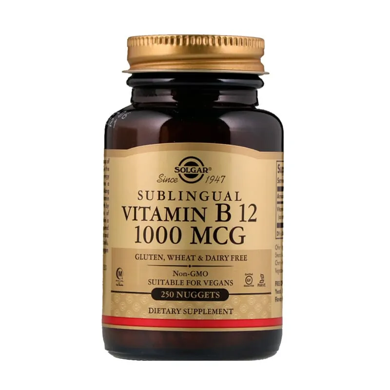 Vitamina B12 Sublingual 1000mcg 250 Tabs