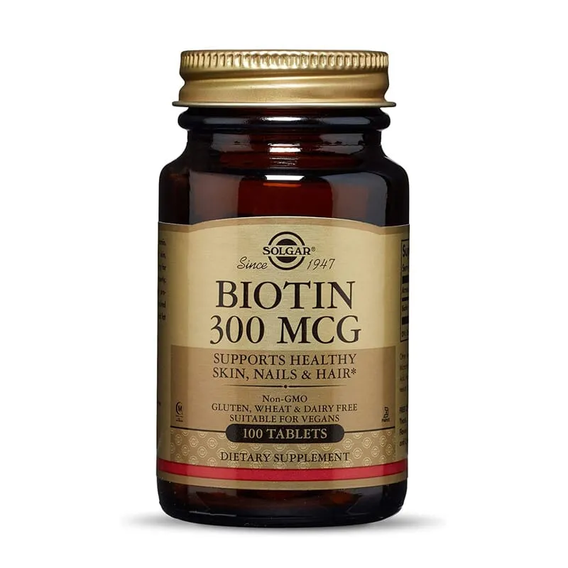 Biotin 300 mcg 100 Tabs
