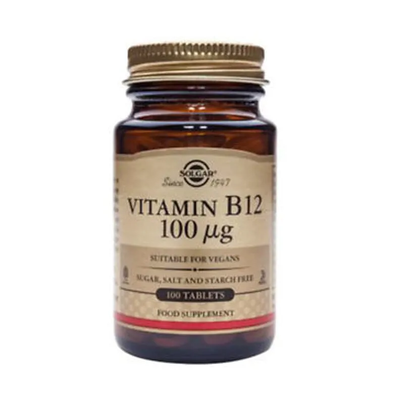 Vitamina B12 100mcg 100 Tabs