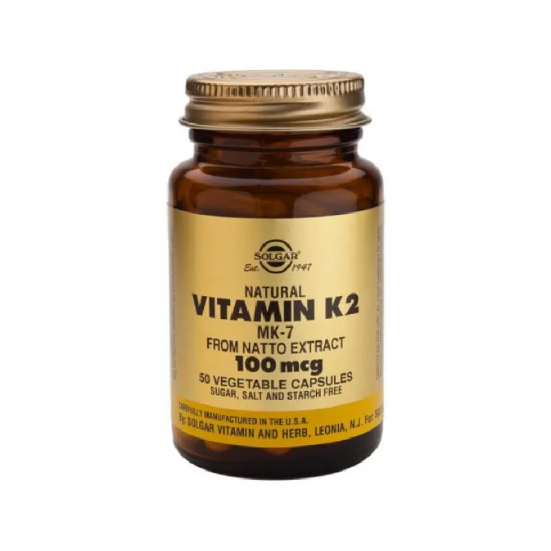 Vitamina K2 100mcg 50 Caps
