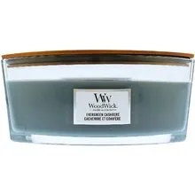 Woodwick Evergreen Cashmere Boat Candle (evergreen cashmere) - 453.6 g