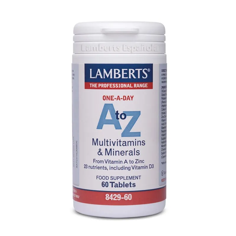 A-Z MULTIVITAMINAS Y MINERALES 60 Tabs
