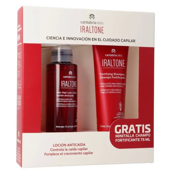 Iraltone Loción Anticaída + Minitalla de 75 ml