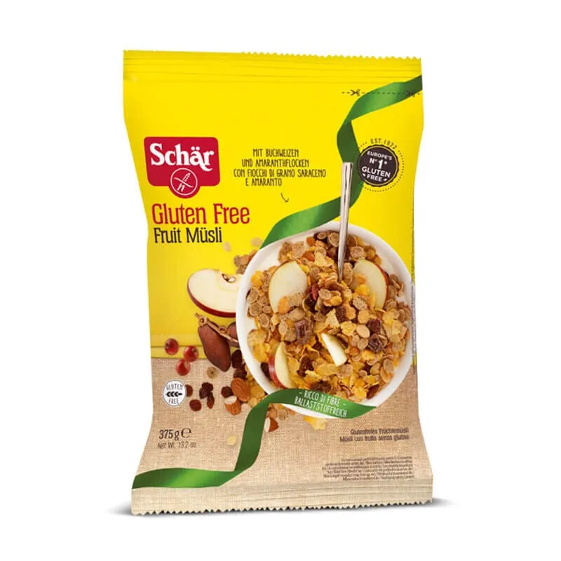 MUESLI CON FRUTAS SIN GLUTEN 375g
