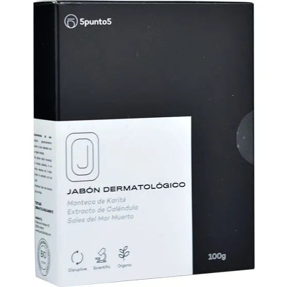 5punto5 Jabón Dermatológico 100 gr