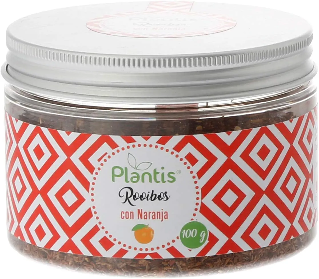 ROOIBOS NARANJA BOTE 100 Gr ARTESANÍA AGRÍCOLA