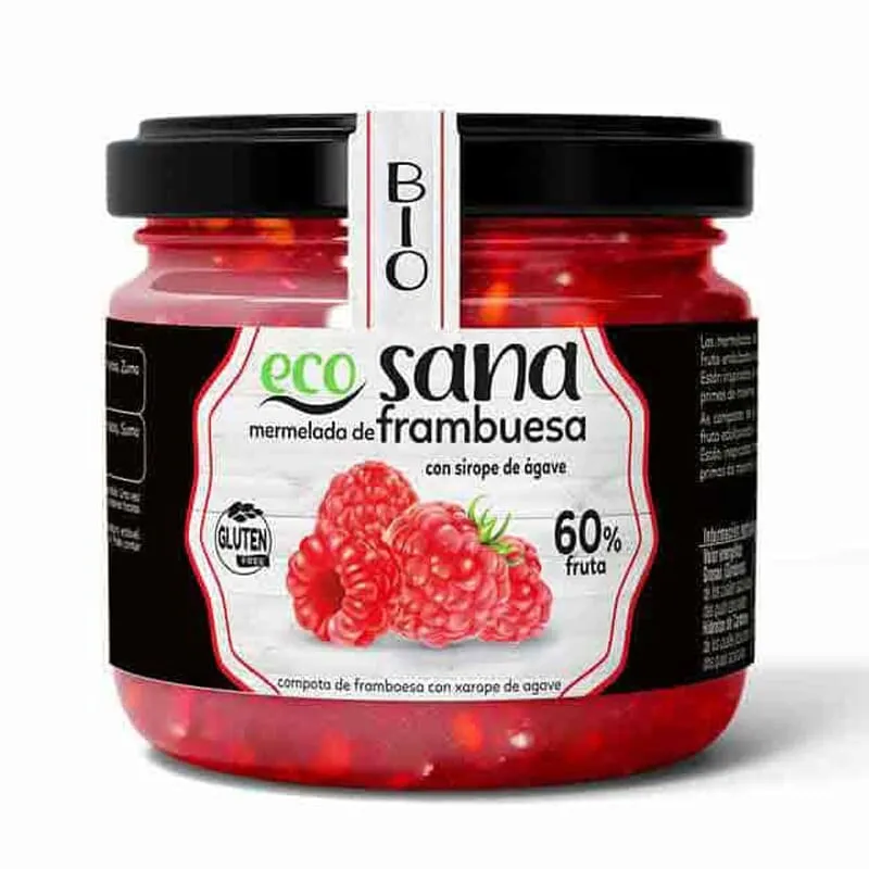 Mermelada de Frambuesa con Ágave Bio 260g
