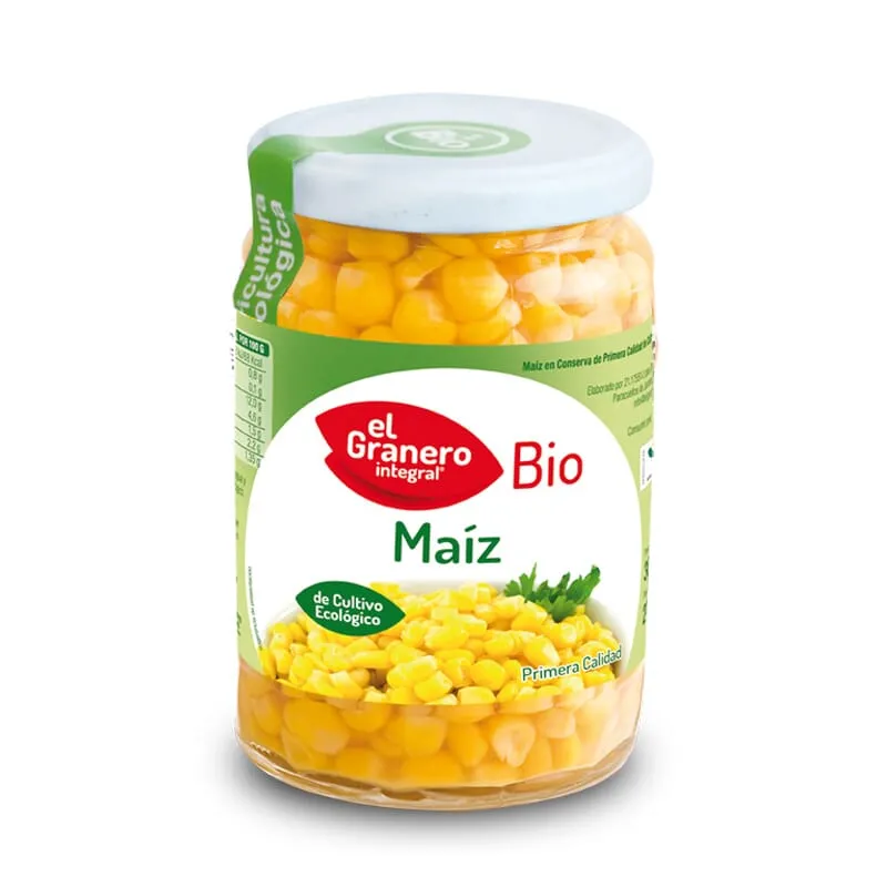 Maíz Dulce Cocido Bio 345g