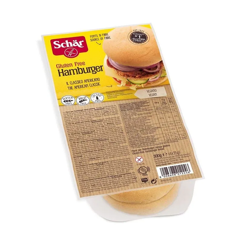 Pan De Hamburguesa Sin Gluten