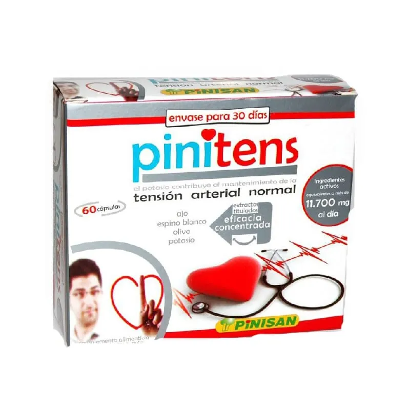 Pinitens Sin Gluten Vegan 60 Caps