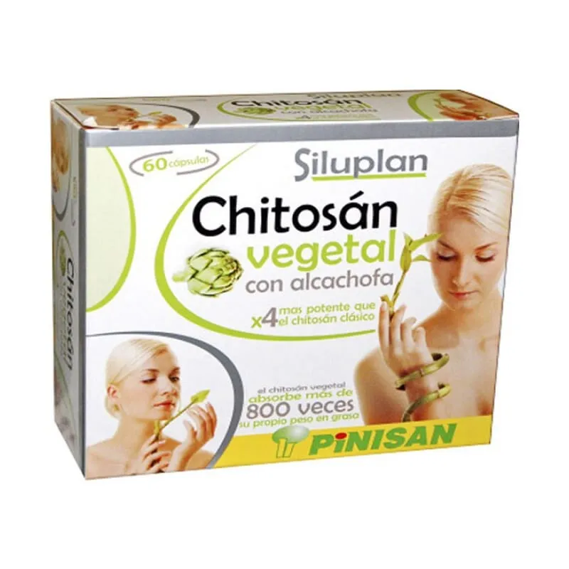 Chitosán Vegetal Con Alcachofa 60 Caps