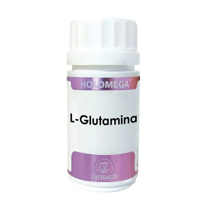 Holomega L-Glutamina 500 mg 50 Caps